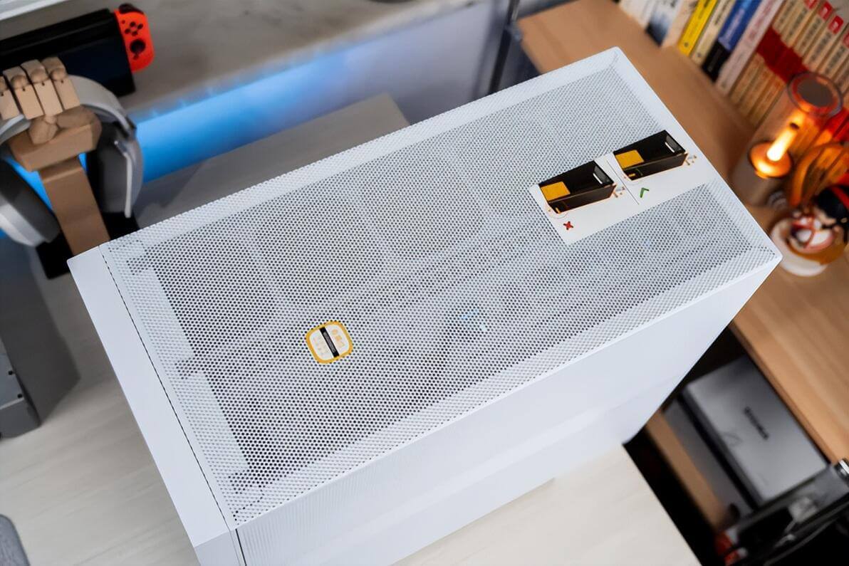 一抹幽蓝——几何未来M5铁扇+技嘉X870冰雕+索泰4070TiS装机展示